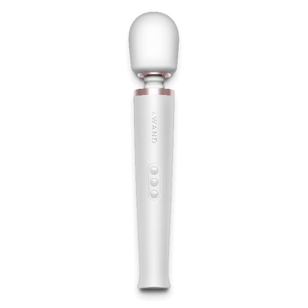 Le Wand Pearl White Rechargeable Massager - OSAS