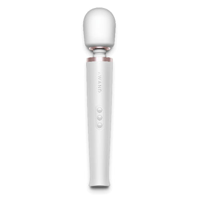 Le Wand Pearl White Rechargeable Massager - OSAS