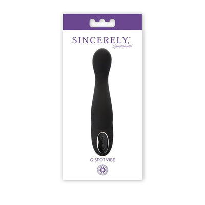 Sincerely G-Spot Vibe-Black - OSAS