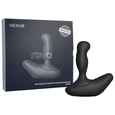 REVO Waterproof Prostate Massager Black - OSAS