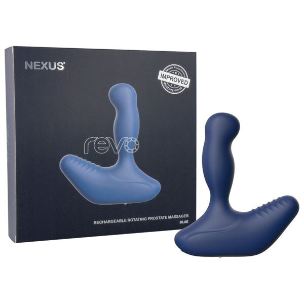 REVO Waterproof Prostate Massager Blue - OSAS