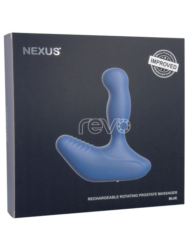 REVO Waterproof Prostate Massager Blue - OSAS