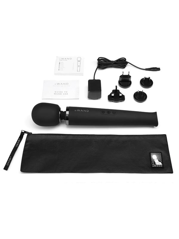 Le Wand Black Rechargeable Massager Black - OSAS