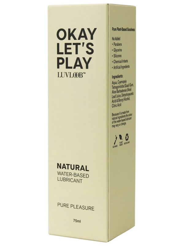 Luvloob Okay Lets Play Water-Based 75 ml Lubricant - OSAS