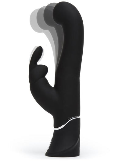 Happy Rabbit G-Spot Stroker Rabbit Vibrator Black - OSAS