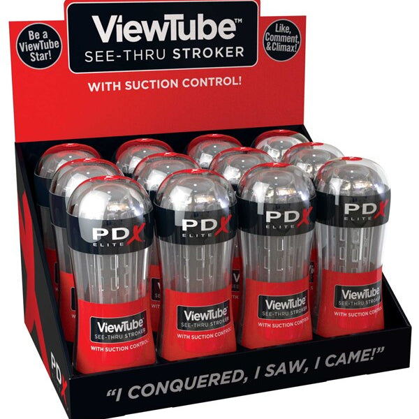 PDX Elite ViewTube Stroker Display 12pk