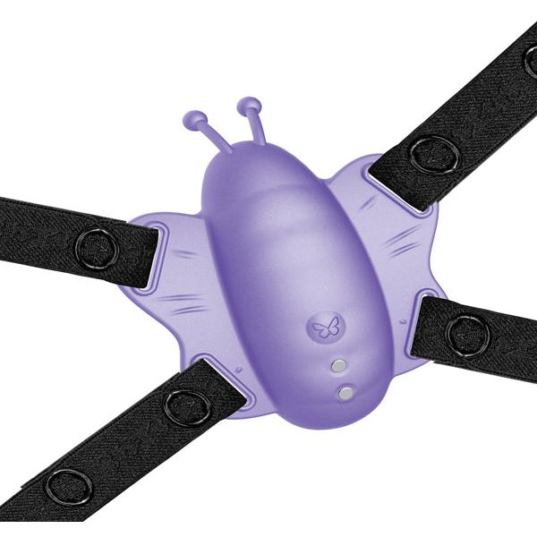 Remote Control Butterfly Panty Vibe-Purple - OSAS