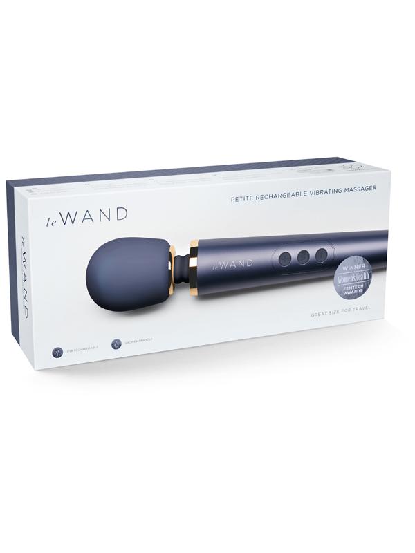 Le Wand Petite Rechargeable Massager Navy - OSAS