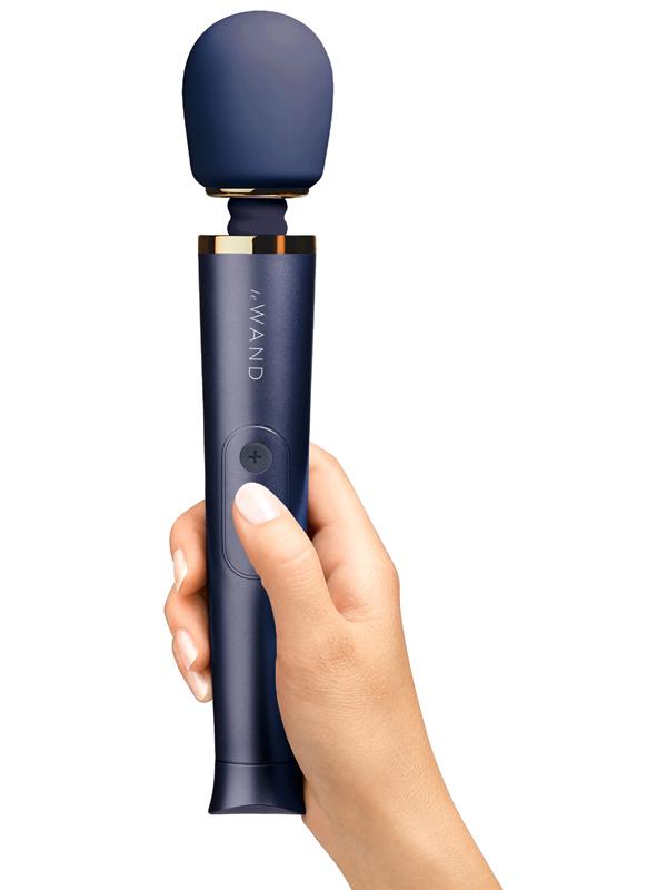 Le Wand Petite Rechargeable Massager Navy - OSAS