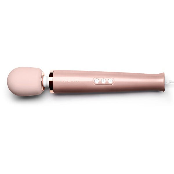 Le Wand Plug-in Vibrating Massager Rose Gold - OSAS