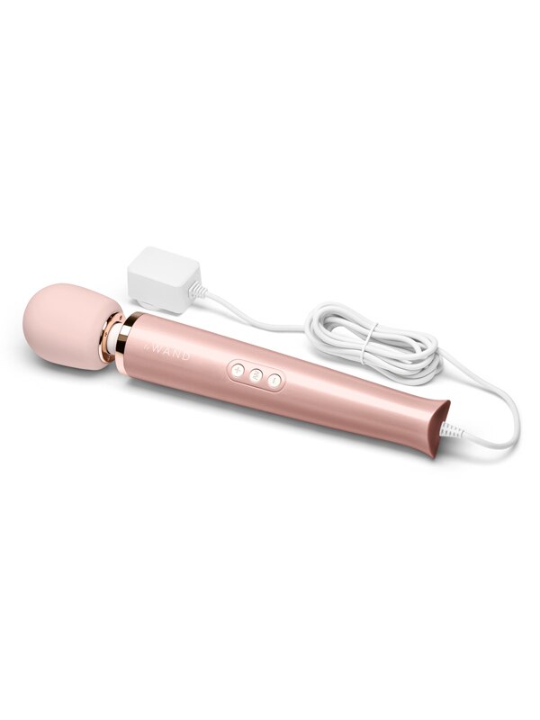 Le Wand Plug-in Vibrating Massager Rose Gold - OSAS
