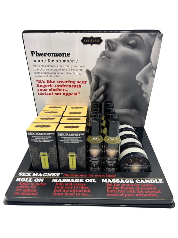 SEX MAGNET Pheromone Vanilla Amber Prepack Display (20 units for sale) - OSAS