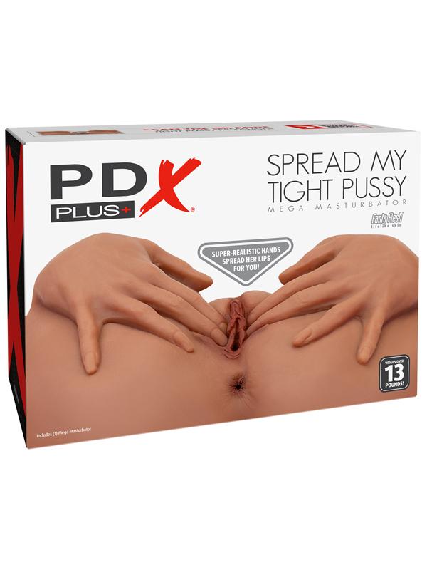 PDX Plus Spread My Tight Pussy Brown