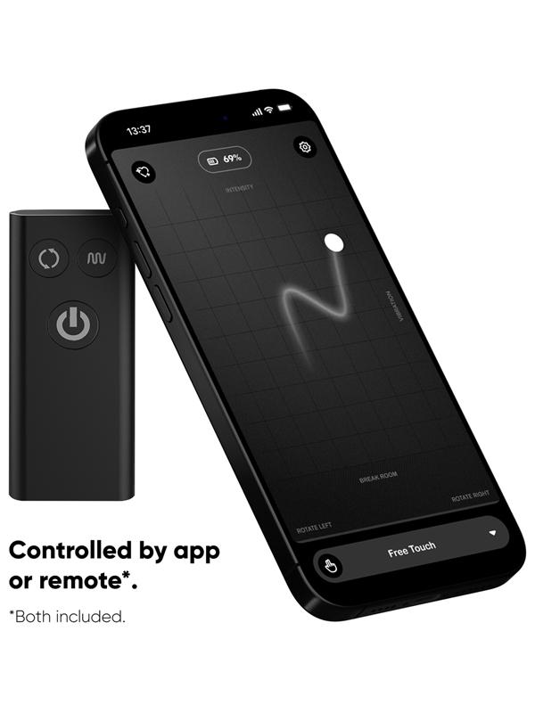 Revo Stealth App Rotating & Vibrating R/C Prostate Massager - OSAS