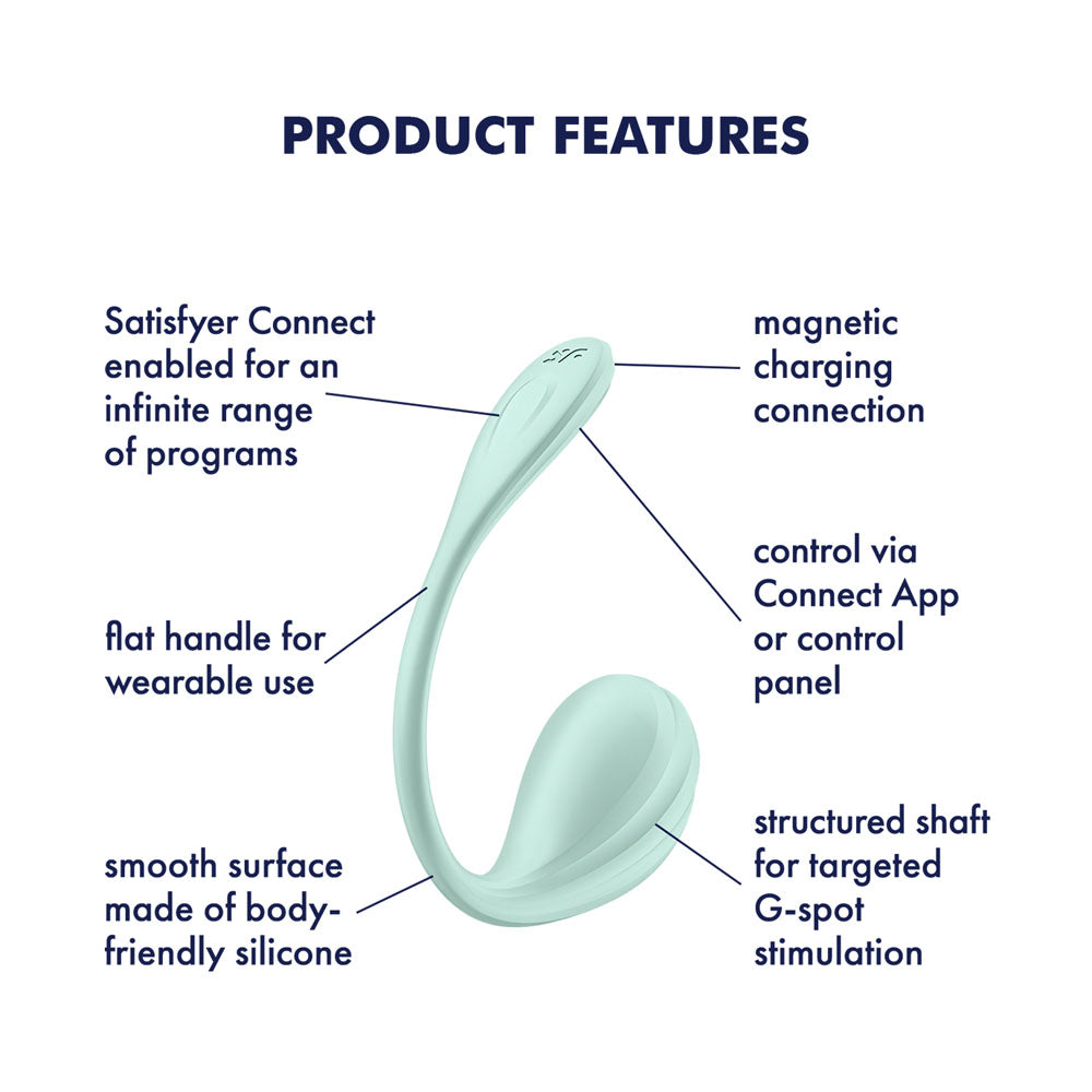 Satisfyer Smooth Petal Mint - OSAS