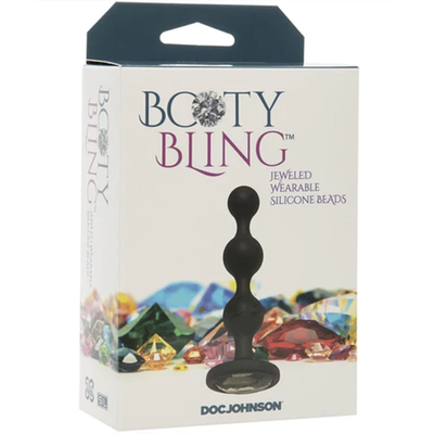 Booty Blingâ¢ - Wearable Silicone Beads - Silver - One Stop Adult Shop