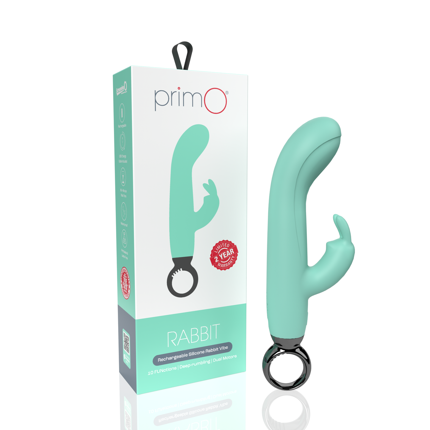PrimO® Rabbit Rechargeable Vibe Kiwi - OSAS