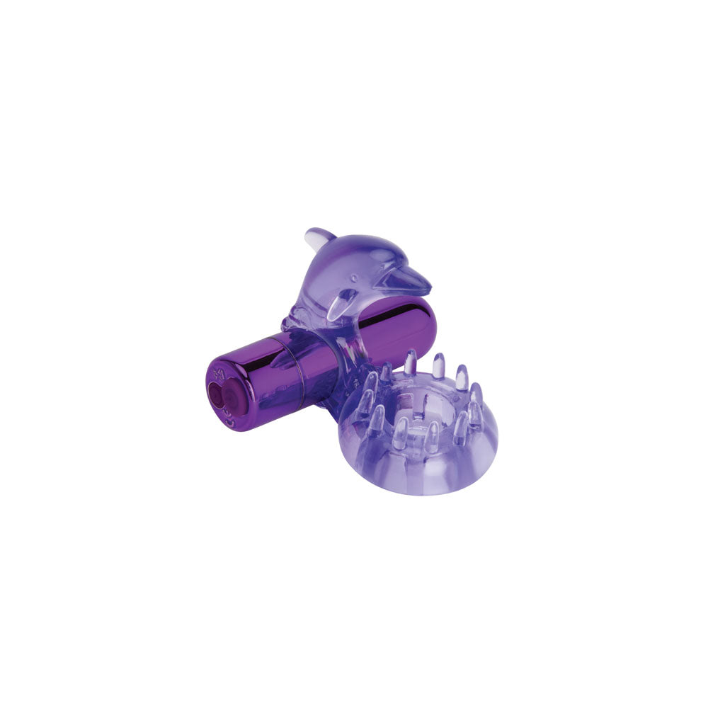 Bodywand Rechargeable Dolphin Ring with Clit Ticklers - OSAS