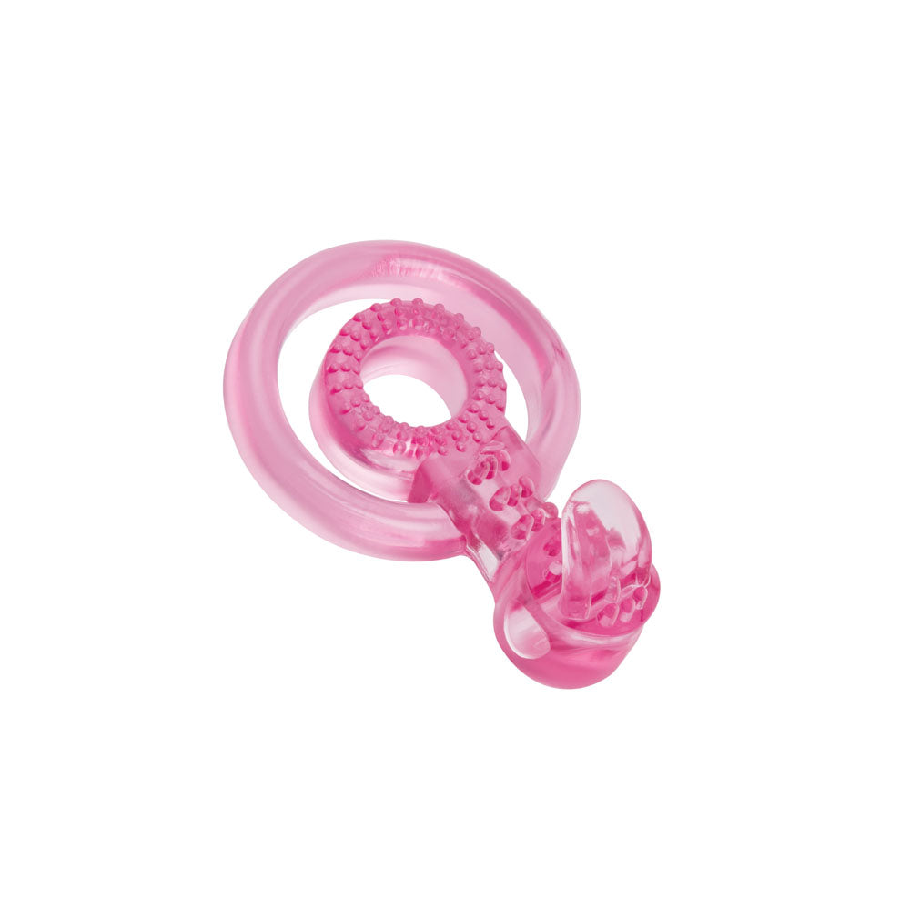 Bodywand Rechargeable Duo Ring with Clit Tickler - OSAS