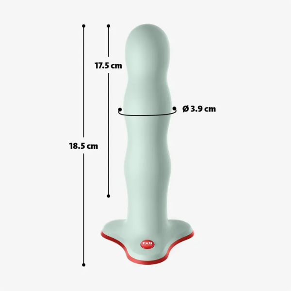Fun Factory Bouncer Sage Green Dildo - OSAS