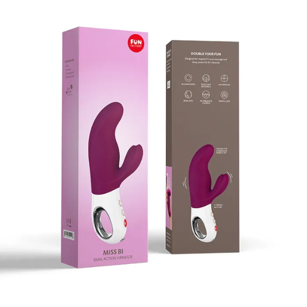 Fun Factory Miss Bi Grape Rabbit Vibe - OSAS