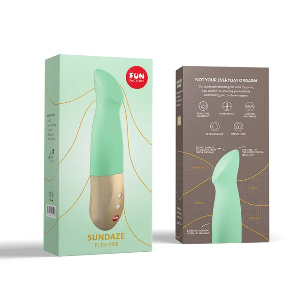 Fun Factory Sundaze Pistachio Green Thrusting Vibe