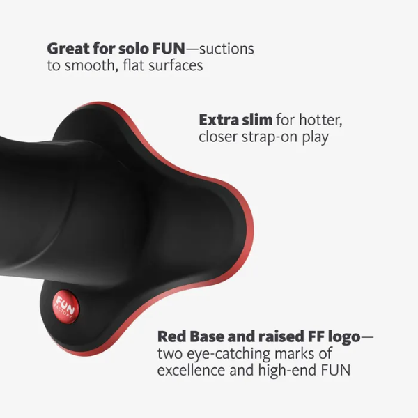 Fun Factory The Boss Stub Black Dildo - OSAS