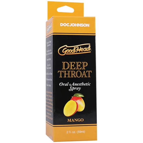 GoodHead Deep Throat Spray Mango 59ml - OSAS