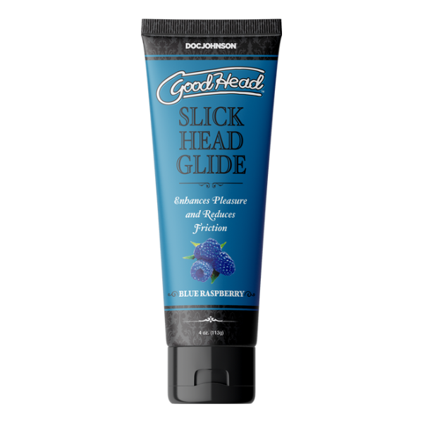GoodHead Slick Head Glide Blue Raspberry - One Stop Adult Shop