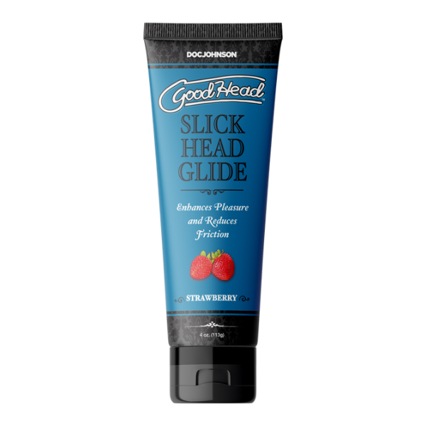 GoodHead Slick Head Glide Strawberry - One Stop Adult Shop