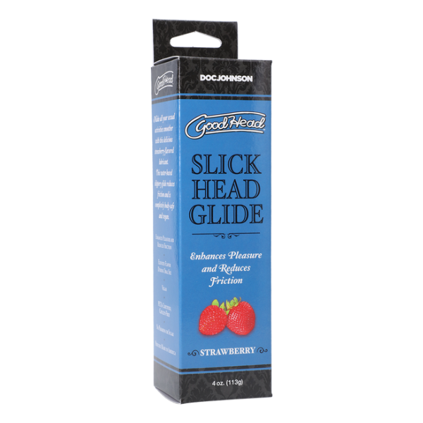 GoodHead Slick Head Glide Strawberry - One Stop Adult Shop