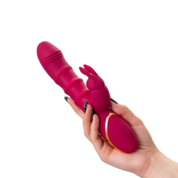 JOS Tenty Rabbit Vibrator w Moving Shaft Rings - OSAS