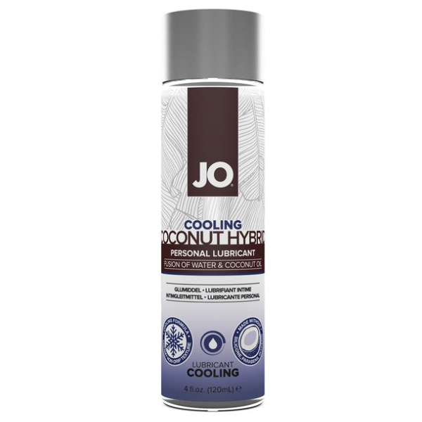 JO Silicone Free Hybrid Lube w Coconut Cooling 120ml - OSAS