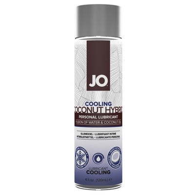 JO Silicone Free Hybrid Lube w Coconut Cooling 120ml - OSAS