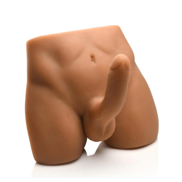 Jock Ass Masturbator w/ Poseable Dildo Medium - One Stop Adult Shop