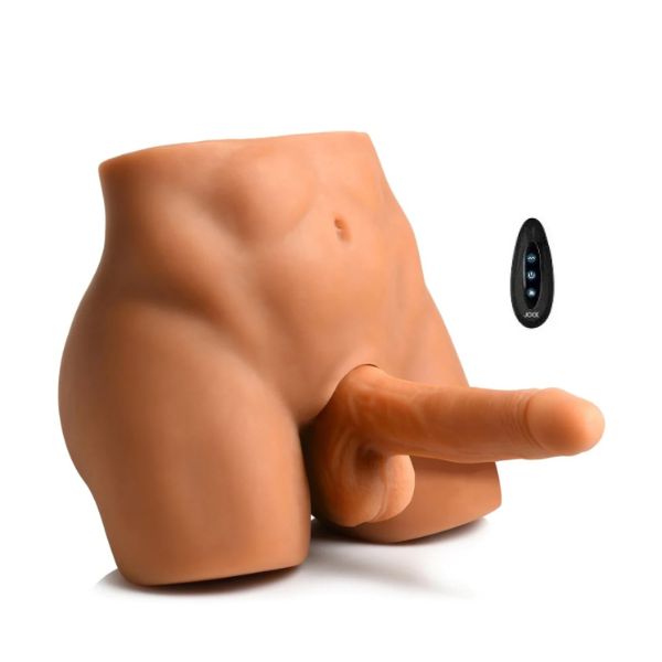 Jock Male Masturbator w/ Thrusting Dildo Medium - One Stop Adult Shop