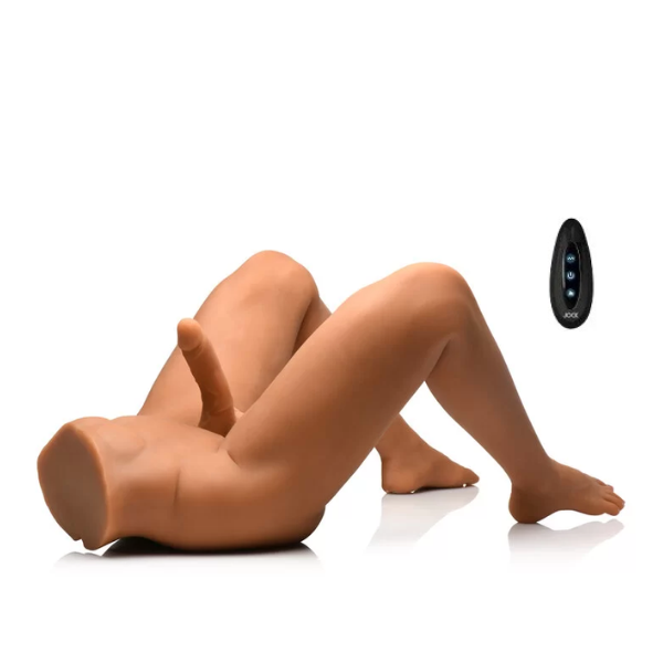 Jock Male Sex Partner w/ Thrusting Dildo Medium - One Stop Adult Shop