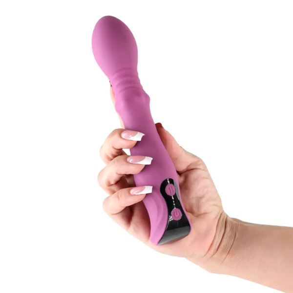 Lust-n-Dreams Cadence Purple Thrusting & Sliding Vibe
