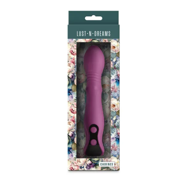 Lust-n-Dreams Cadence Purple Thrusting & Sliding Vibe