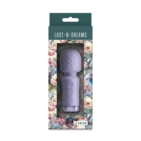 Lust-n-Dreams Salsa Lavender Mini Massage Wand - OSAS