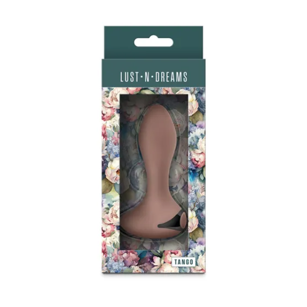 Lust-n-Dreams Tango Beige Vibrating Butt Plug - OSAS