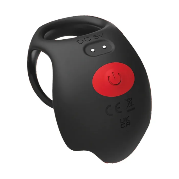 Red Dot Rings V3 Vibrating Cock & Ball Ring w Remote - OSAS