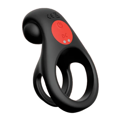 Red Dot Rings V2 Vibrating Cock & Ball Ring w Remote - OSAS