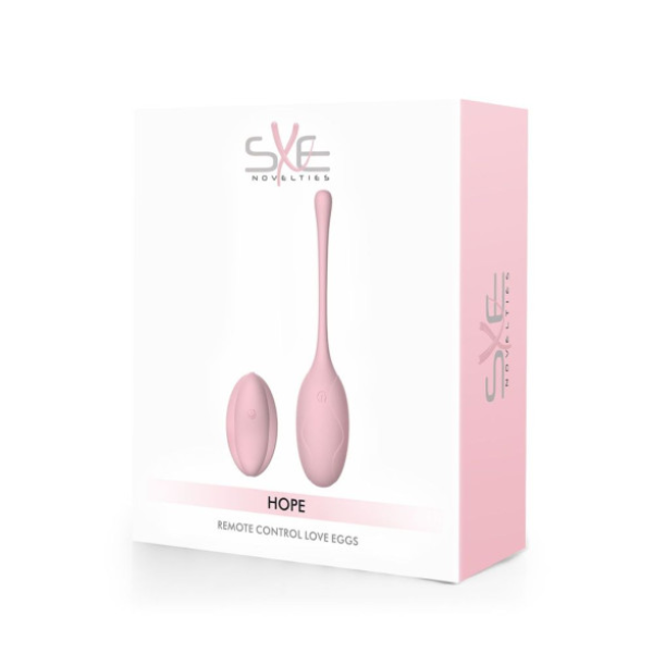 SXE Hope Remote Control Silicone Love Egg - One Stop Adult Shop