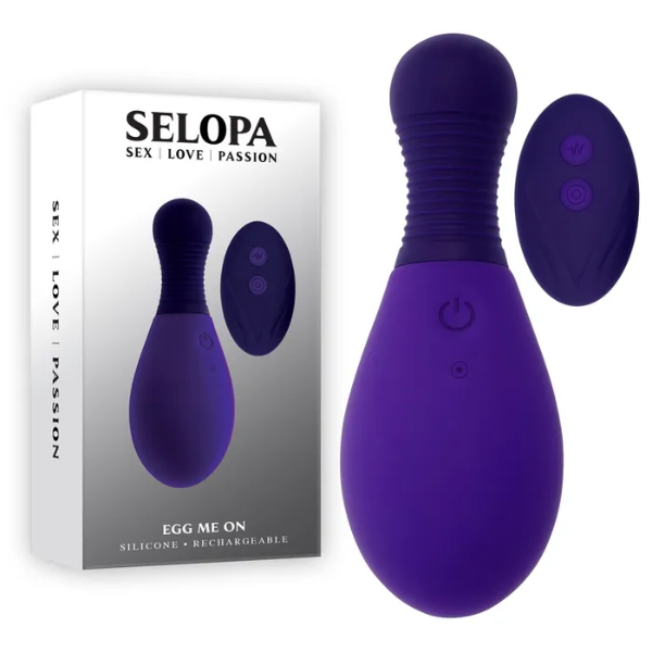 Selopa Egg Me On Purple R/C Egg - One Stop Adult Shop