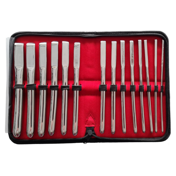 Stainless Steel Hegar Uterine Dilator 14 Piece Set - One Stop Adult Shop