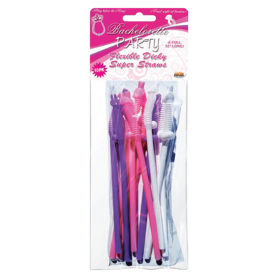 Straws 12in Dicky 10pk - OSAS