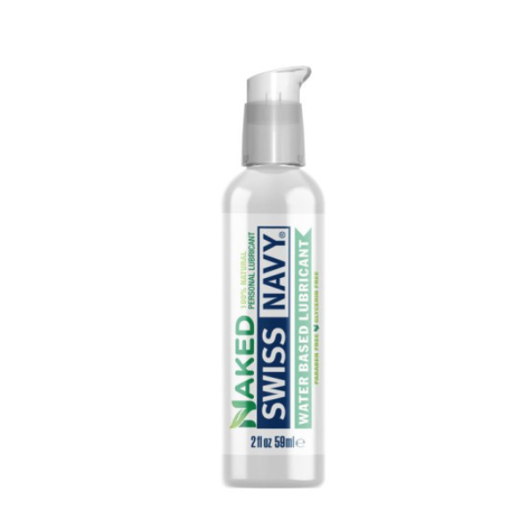 Swiss Navy Naked All Natural Water Based Lubricant 8oz/237ml - One Stop Adult Shop