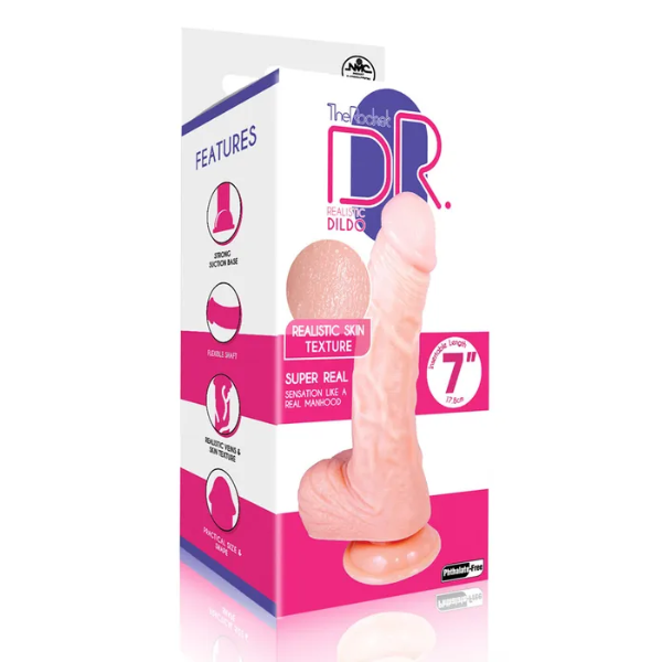The Rocket Dr. Flesh 18 cm Dildo - One Stop Adult Shop