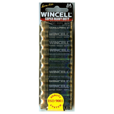 Wincell Super Heavy Duty AA Shrink 10Pk Battery - One Stop Adult Shop